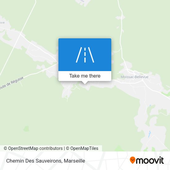 Chemin Des Sauveirons map