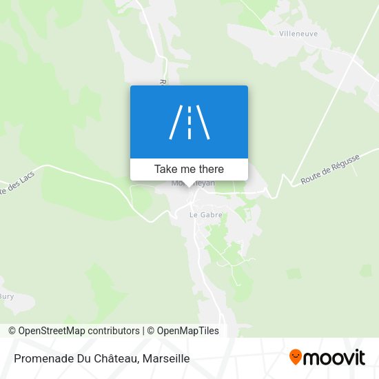 Promenade Du Château map