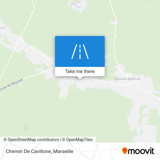 Chemin De Cavillone map