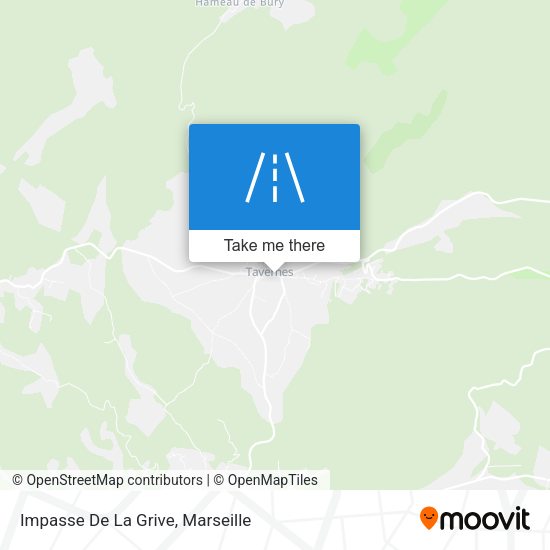 Impasse De La Grive map