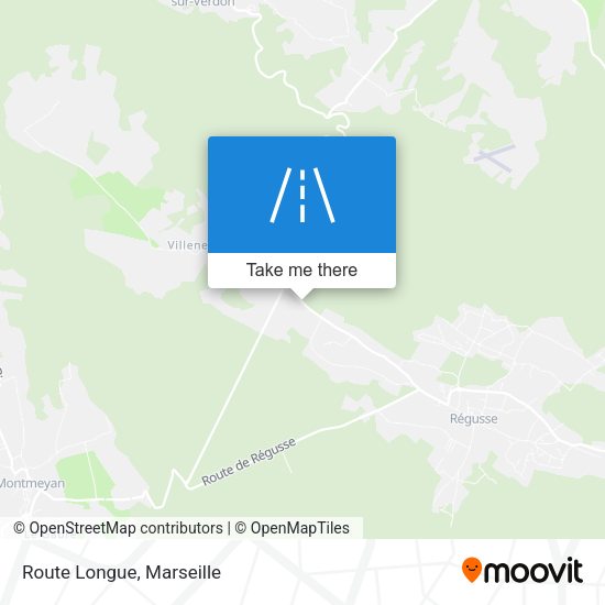 Route Longue map