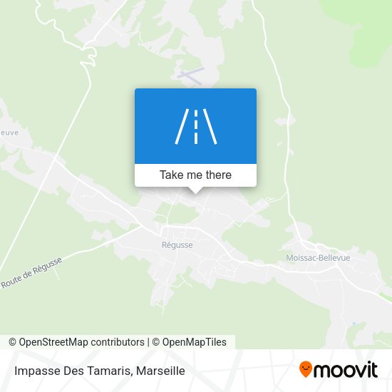 Impasse Des Tamaris map