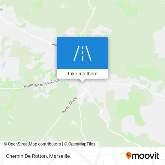Chemin De Ratton map