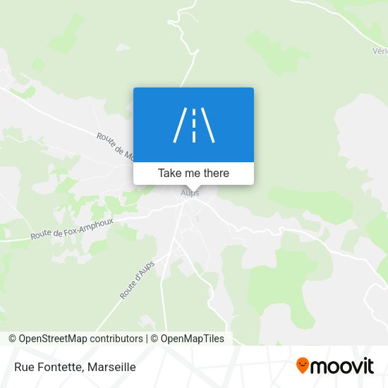 Rue Fontette map