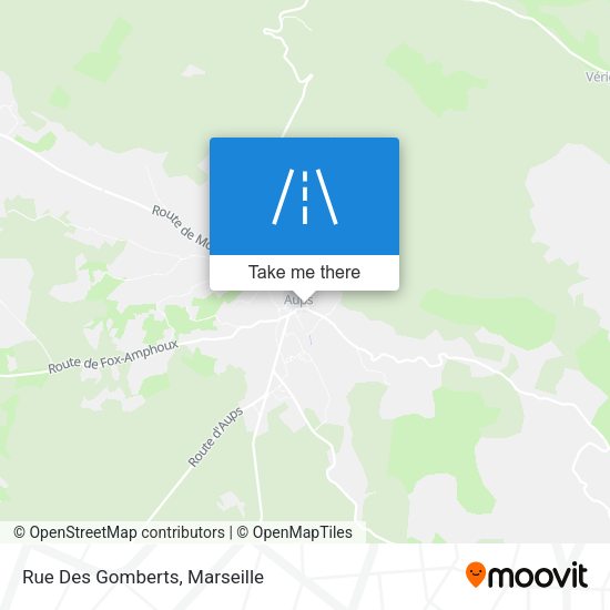 Rue Des Gomberts map