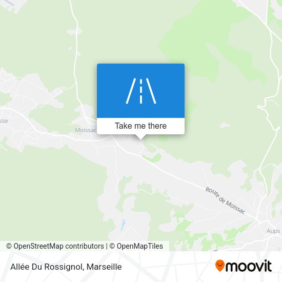 Allée Du Rossignol map