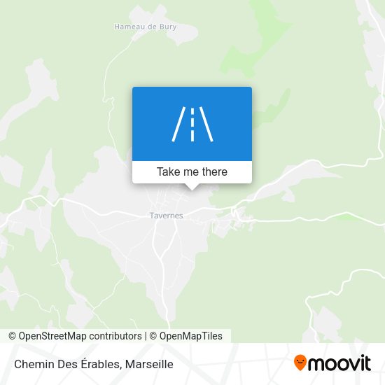 Chemin Des Érables map