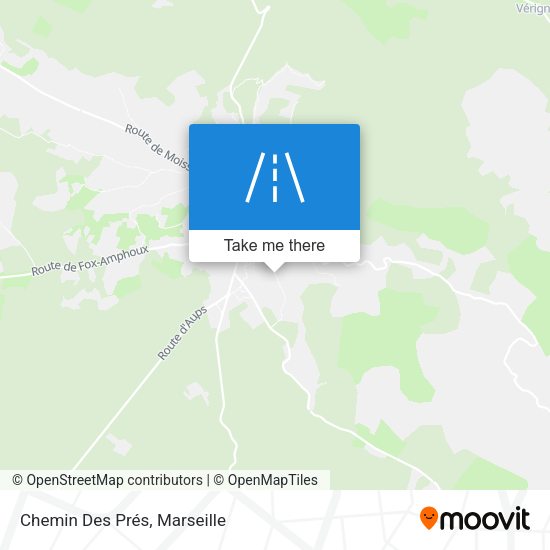 Chemin Des Prés map