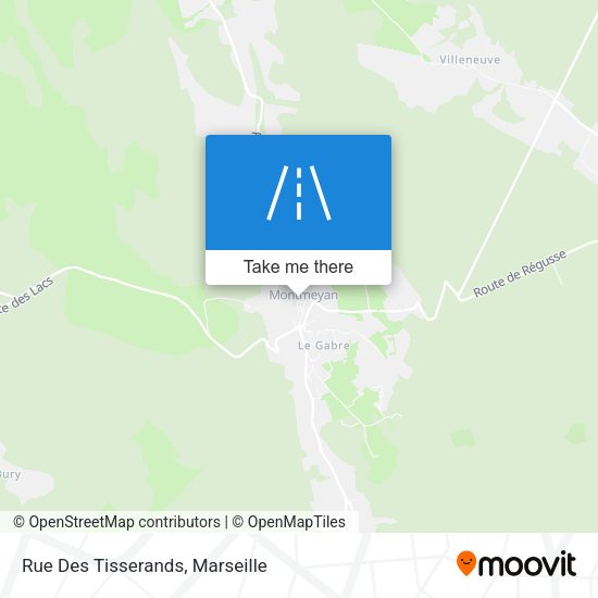 Rue Des Tisserands map