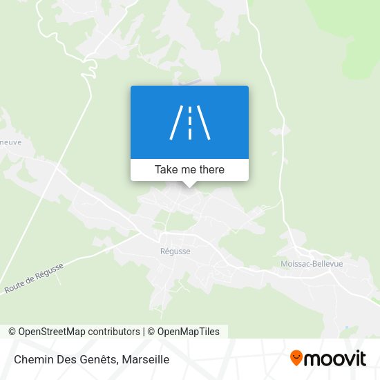 Chemin Des Genêts map