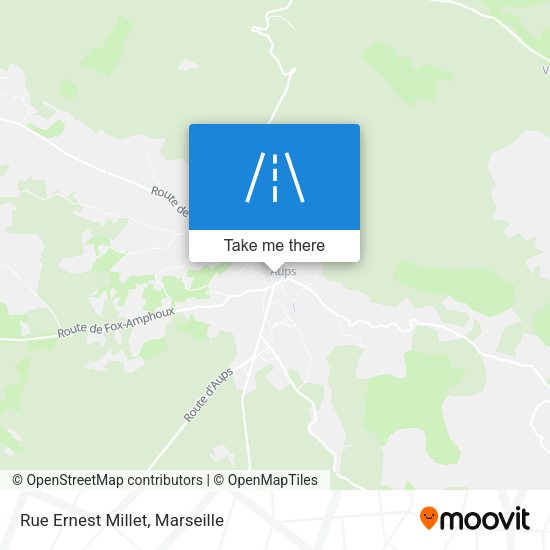 Rue Ernest Millet map