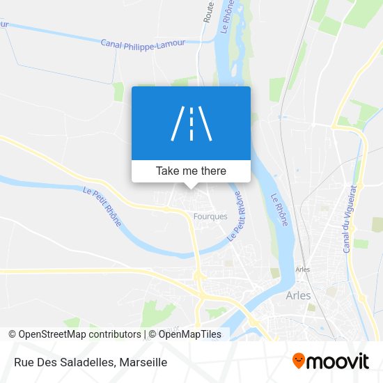 Rue Des Saladelles map