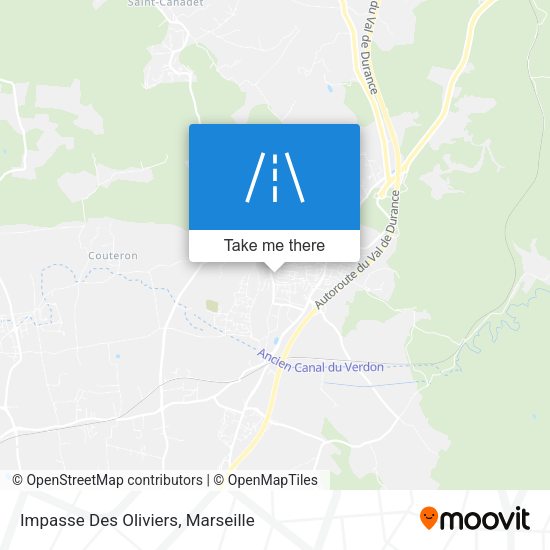 Impasse Des Oliviers map