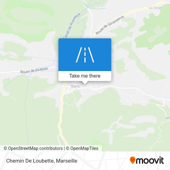 Chemin De Loubette map