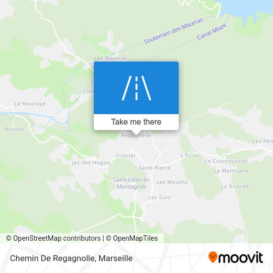 Chemin De Regagnolle map