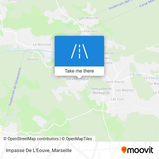 Impasse De L'Eouve map