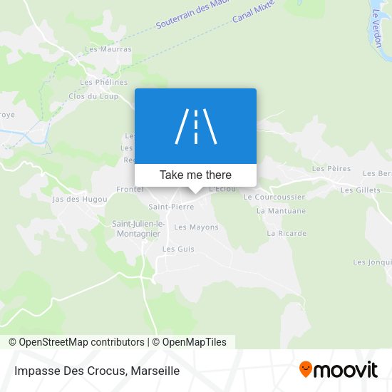 Impasse Des Crocus map
