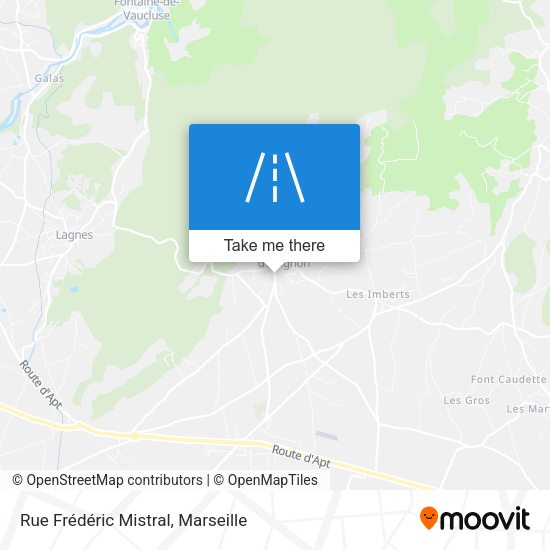 Rue Frédéric Mistral map