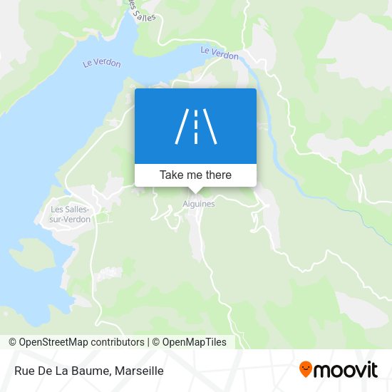 Rue De La Baume map