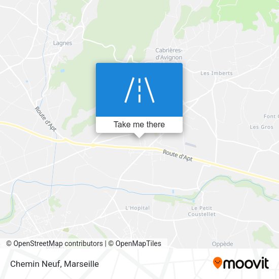 Chemin Neuf map