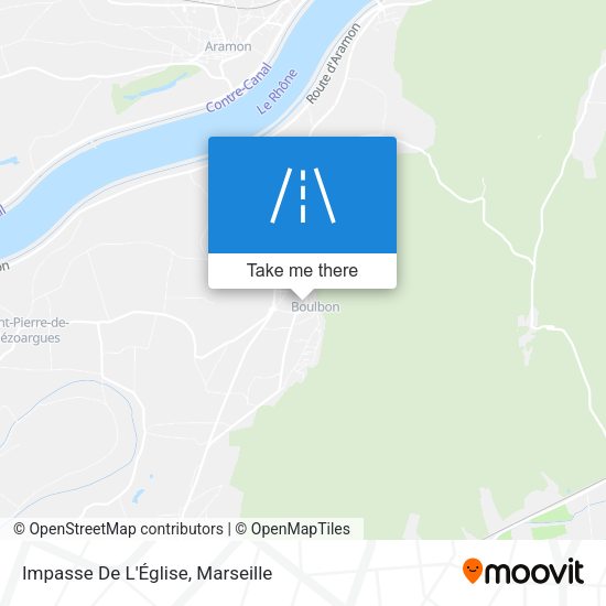 Impasse De L'Église map