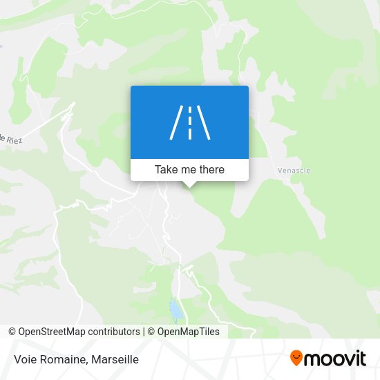 Voie Romaine map