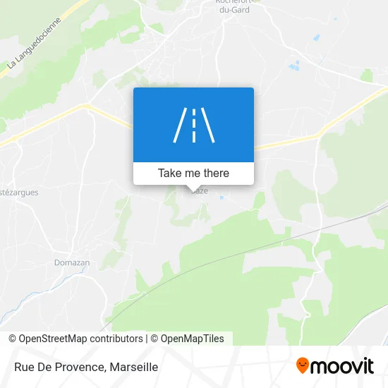 Rue De Provence map