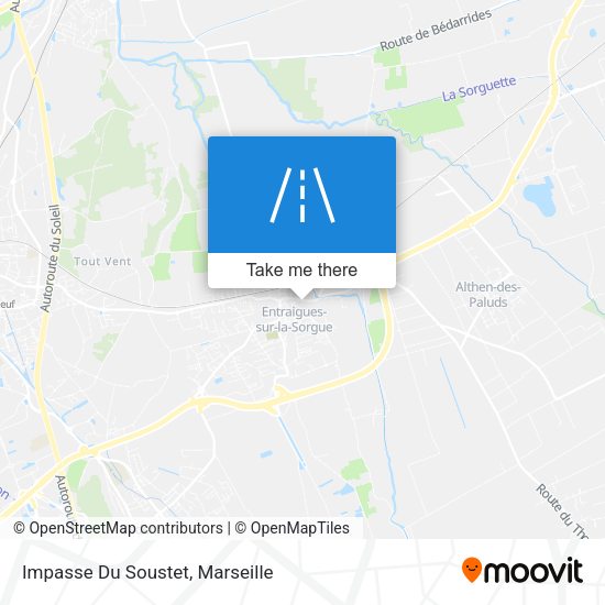 Impasse Du Soustet map