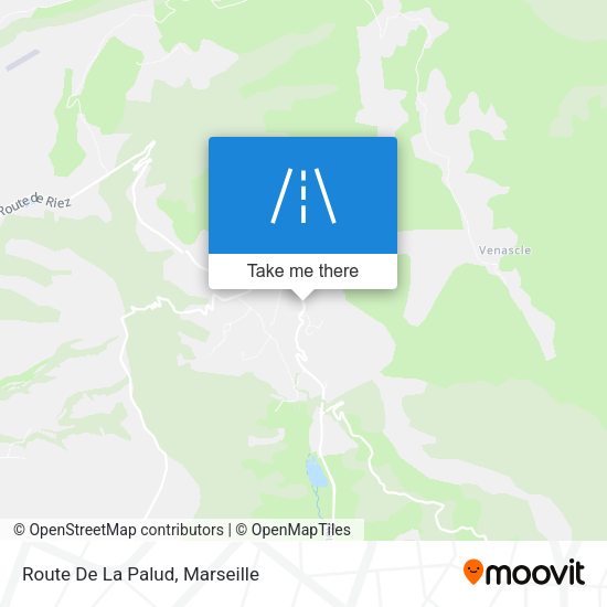 Route De La Palud map