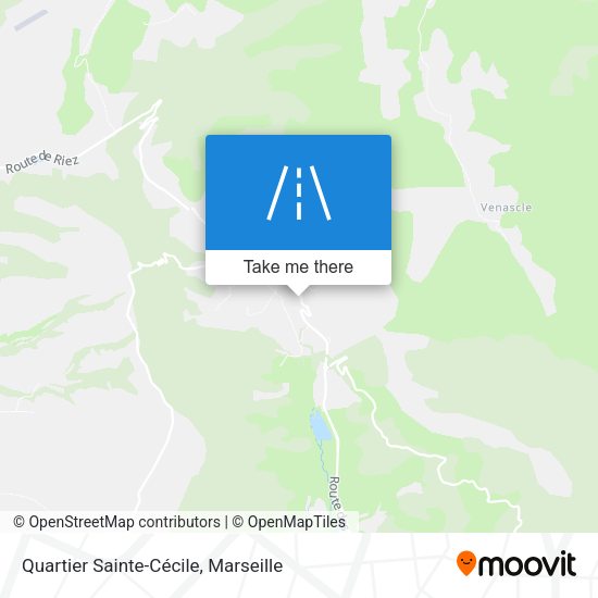 Quartier Sainte-Cécile map