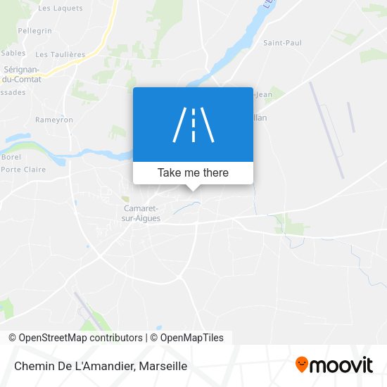 Chemin De L'Amandier map