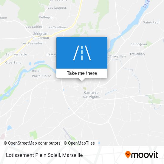 Lotissement Plein Soleil map