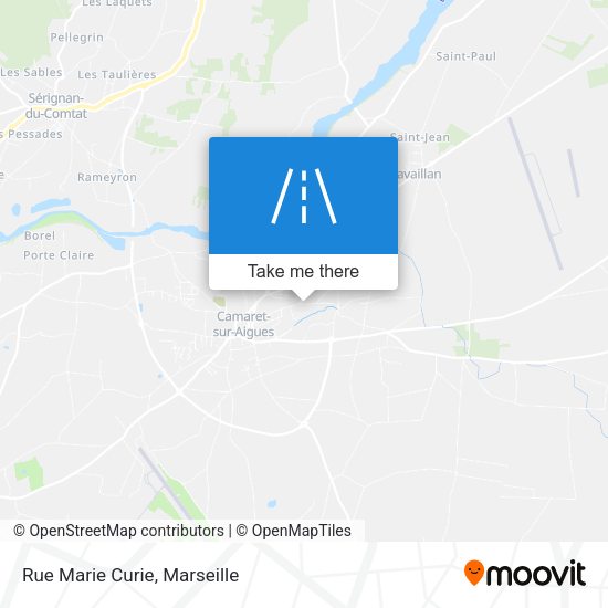 Rue Marie Curie map