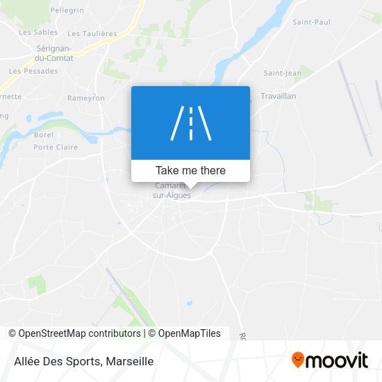 Allée Des Sports map