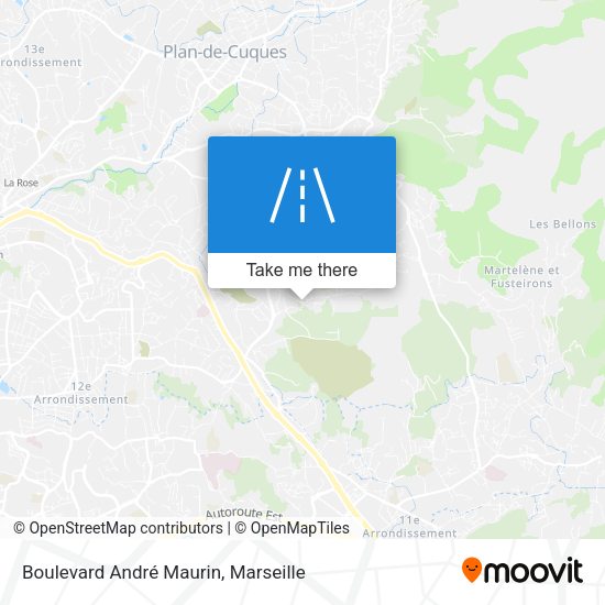Boulevard André Maurin map