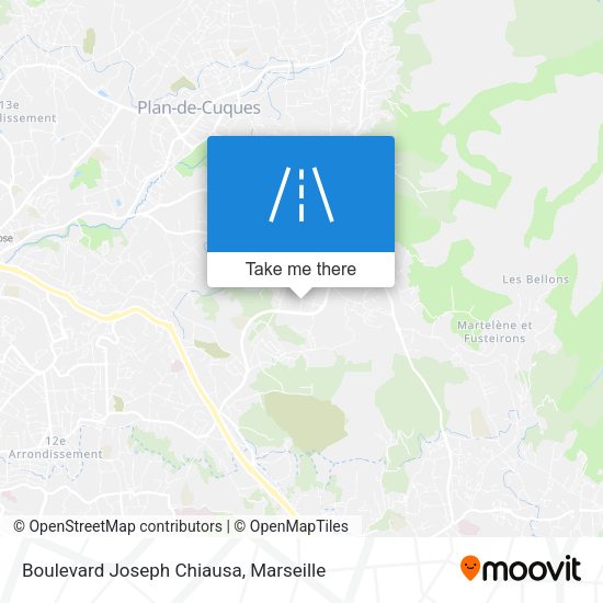 Boulevard Joseph Chiausa map