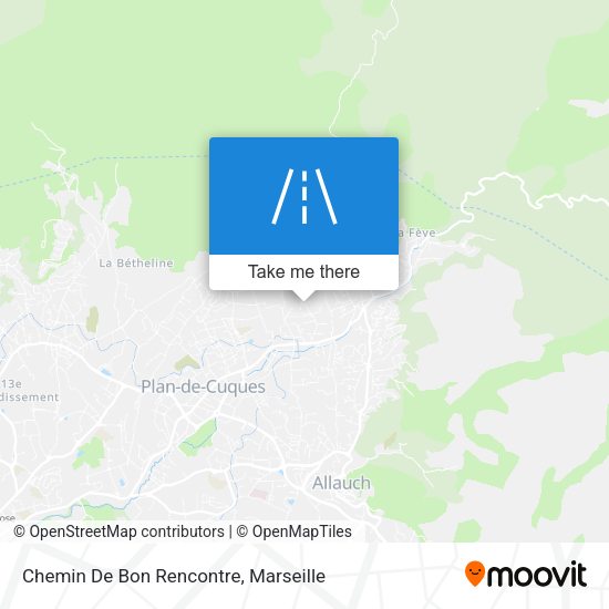Chemin De Bon Rencontre map