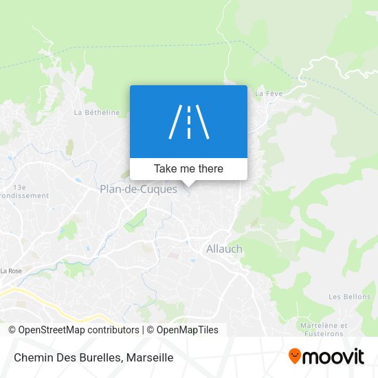 Chemin Des Burelles map