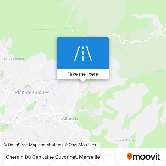 Chemin Du Capitaine Guyonnet map