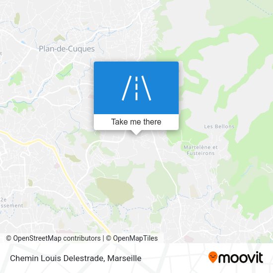 Chemin Louis Delestrade map
