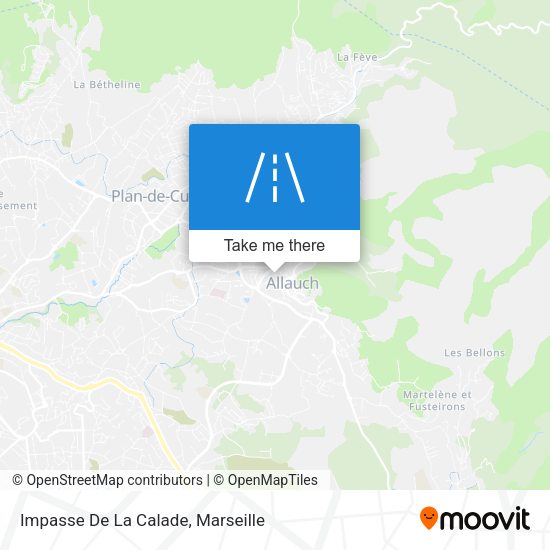Impasse De La Calade map