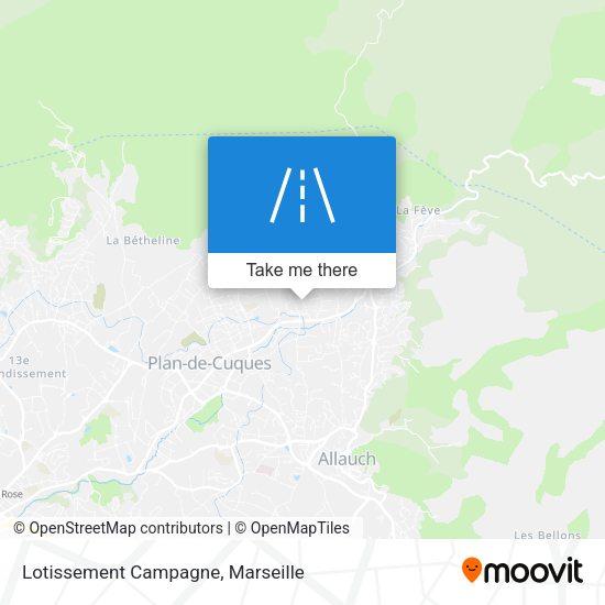 Lotissement Campagne map