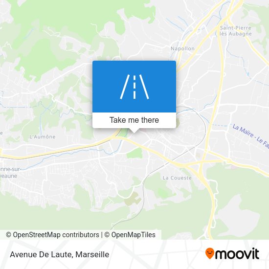 Avenue De Laute map