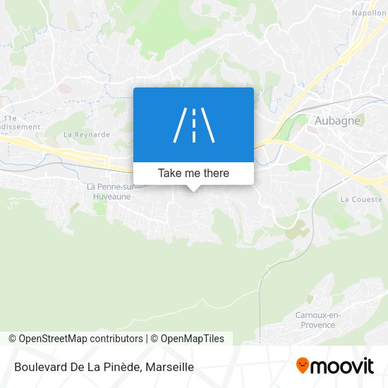 Boulevard De La Pinède map