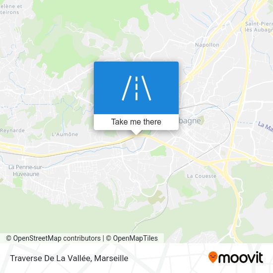 Traverse De La Vallée map