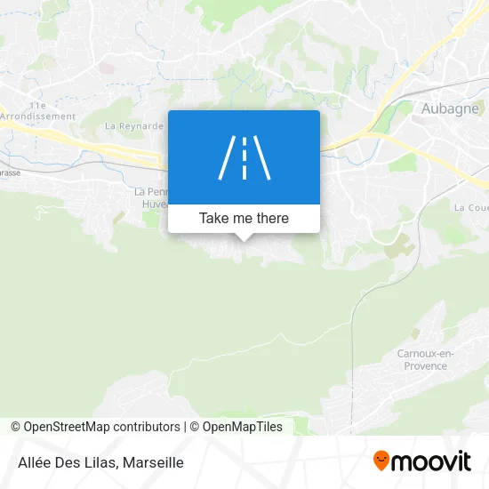 Allée Des Lilas map