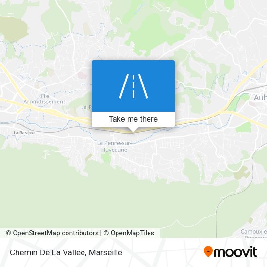 Chemin De La Vallée map