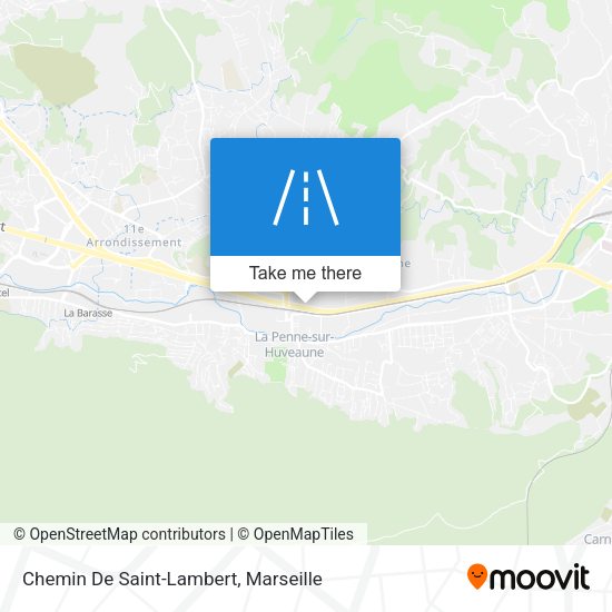 Chemin De Saint-Lambert map