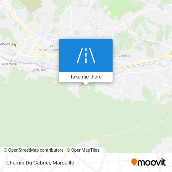 Chemin Du Cabrier map