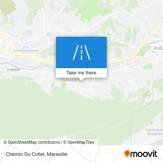 Chemin Du Collet map